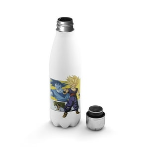 Creango - Botella Agua Termica Goku Gohan Y Cell De Acero Inoxidable