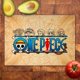 thumbnail image 1 of Tabla para Picar Artisticat - Diseño One Piece Nakamas - 20x28 Cm, 1 of 3
