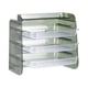 thumbnail image 5 of Estante de almacenamiento de cocina Organizador de joyas Estante de plato caliente Organizador de cosméticos Estante de artículos diversos , VERDE, 5 of 5