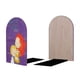 thumbnail image 2 of Stella y Sam Sujetalibros decorativos temáticos, tope para estantería con base antideslizante, uso dual para hogar y oficina - 2 piezas, 2 of 6