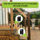 thumbnail image 5 of Perchas para barandillas de escalera, valla y terraza Rite, 2 x 4 barandillas de madera, 5 of 8