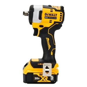 Llave De Impacto Inalámbrica Dewalt Dcf911P2, 20 V Máx. * 1/2 Pulgada Con Yunque Con Forma De Aro
