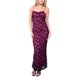 thumbnail image 1 of Jess de Meiko Vestido Maxi de Encaje con Tirantes Ajustables y Corte Sirena para Mujer Magenta XS, 1 of 6