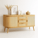thumbnail image 2 of Rack de TV Siena Rattan - Natural, 2 of 7