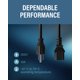 thumbnail image 4 of Cable de alimentación C2G negro de 1,8 m (1 unidad) (CG03130), 4 of 9
