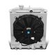 thumbnail image 1 of Radiador DNA MOTORING 37 cm × 42 cm con cubierta de ventilador 12 V, 1 of 7