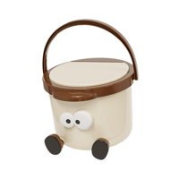 Magideal - Cubo De Basura Pequeño, Bote De Basura, Bote De Basura, Bote De Basura De Mesa Portátil, Bote De Basura De Tocador, Para El Hogar, El Baño, La Oficina