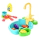 thumbnail image 2 of Play Sink Play House Pretend Role For Kitchen Role Play Parrots Blue, 2 of 5