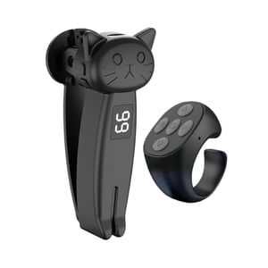 Bothyi - Control Remoto Page Turner Cámara Liviana Grabación De Video Control Remoto Negro