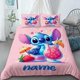 thumbnail image 1 of Customizable Duvet Cover Stitch Cartoon Personalized Name Bedding Set Quilty Cover Decor for Children GiftBed Sheets, 1 of 5