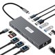 thumbnail image 1 of Estación de acoplamiento Acer 13‑en‑1 USB‑C Hub con 3 HDMI y carga PD de 100 W, 1 of 9