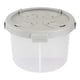 thumbnail image 4 of Recipiente De Almacenamiento De Alimentos Multiusos Con Compartimento Para Utensilios De Cocina Gris 1800 Ml, 4 of 5