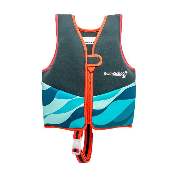 Chaleco de entrenamiento de natación SWIMSCHOOL de neopreno Premium de hasta 23 kg
