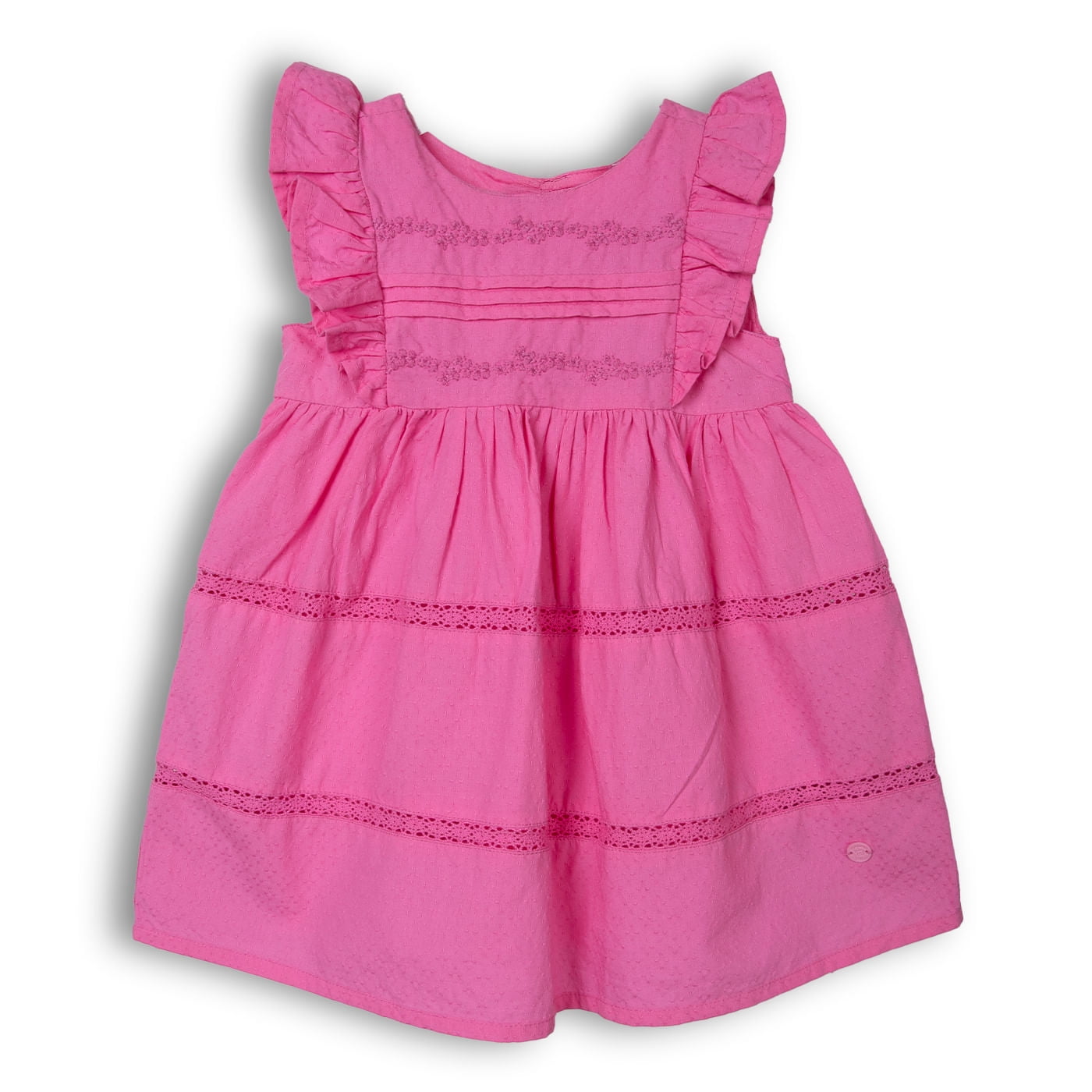Vestido Bebé Niña Fucsia Pillin