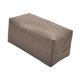 thumbnail image 1 of Funda Para Caja De Pañuelos Práctico Soporte Para Papel De Seda Para Mesa Dormitorio Encimera Color Gris Y Marrón, 1 of 5