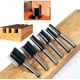 thumbnail image 4 of Juego de brocas rectas SICWOOD, 6 piezas, vástago de 1/4 para carpintería, 4 of 6