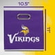 thumbnail image 2 of Contenedor de almacenamiento Franklin Sports Minnesota Vikings NFL 11x11, 2 of 8