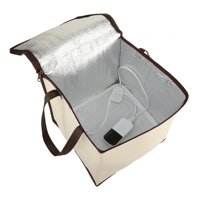 Magideal - Calentador De Fermentadora De , Caja De Fermentación Portátil Ajustable Para Hacer Pan Con Estera Calentadora Para Yogur, Pastelería, Queso, 50 Litros