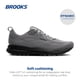 thumbnail image 2 of Zapatillas de running para hombre Brooks Trace 4 Gris Negro Talla 10 US, 2 of 6