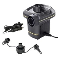 Intex - Inflador Eléctrico Corriente 220-240V + Adaptador De Auto 12 V Quick-Fill Ac/Dc