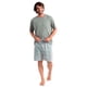 thumbnail image 2 of Pijama Corto Diseño Liso Algodón Hombre Talla S, 2 of 3