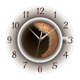 thumbnail image 3 of Reloj De Pared De Café Reloj De Pared Interior Moderno Reloj Colgante Silencioso De Acrílico Redondo, 3 of 5