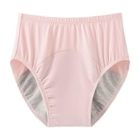 Magideal - Pañales De Tela Para Adultos, Ropa Interior Protectora Para La Incontinencia, Bragas De Algodón Reutilizables Para Mujeres, Hombres Y Personas Mayores Rosa L