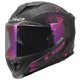 thumbnail image 1 of Casco LS2 Assault III Integral (Negro Mate/Violeta), 1 of 1