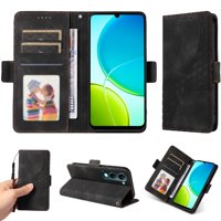 Carcasa Foxdock Vivo Y29S 5G De Cuero Pu, Diseño Acolchado Clásico, Protección Contra Caídas Y Rayones