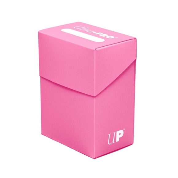 Deck Box Ultra PRO Standard Rosa Brillante para 80 cartas