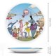 thumbnail image 2 of Plato Decorativo De Porcelana Fina La Pantera Rosa 15 cm, 2 of 6