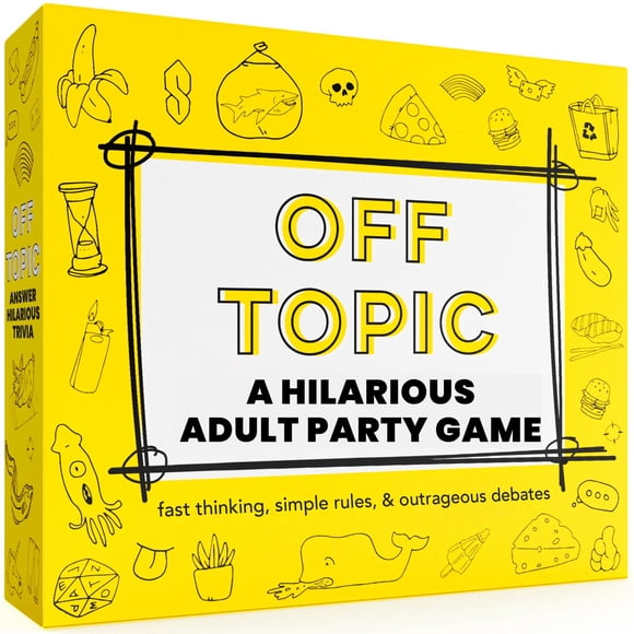 Juego de fiesta OFF TOPIC para adultos, juegos de mesa para 2 a 8 jugadores