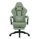 thumbnail image 2 of Silla Gamer Escritorio Oficina Krone XL Masajeador y Apoyapiés - Verde, 2 of 7
