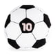 thumbnail image 1 of Cojín Pelota Fútbol 30 Cm Poliéster Blanco Negro, 1 of 3