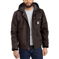 Campera Carhartt Para Hombre Corte Relajado Con Forro Sherpa Y Tela Duck Lavada