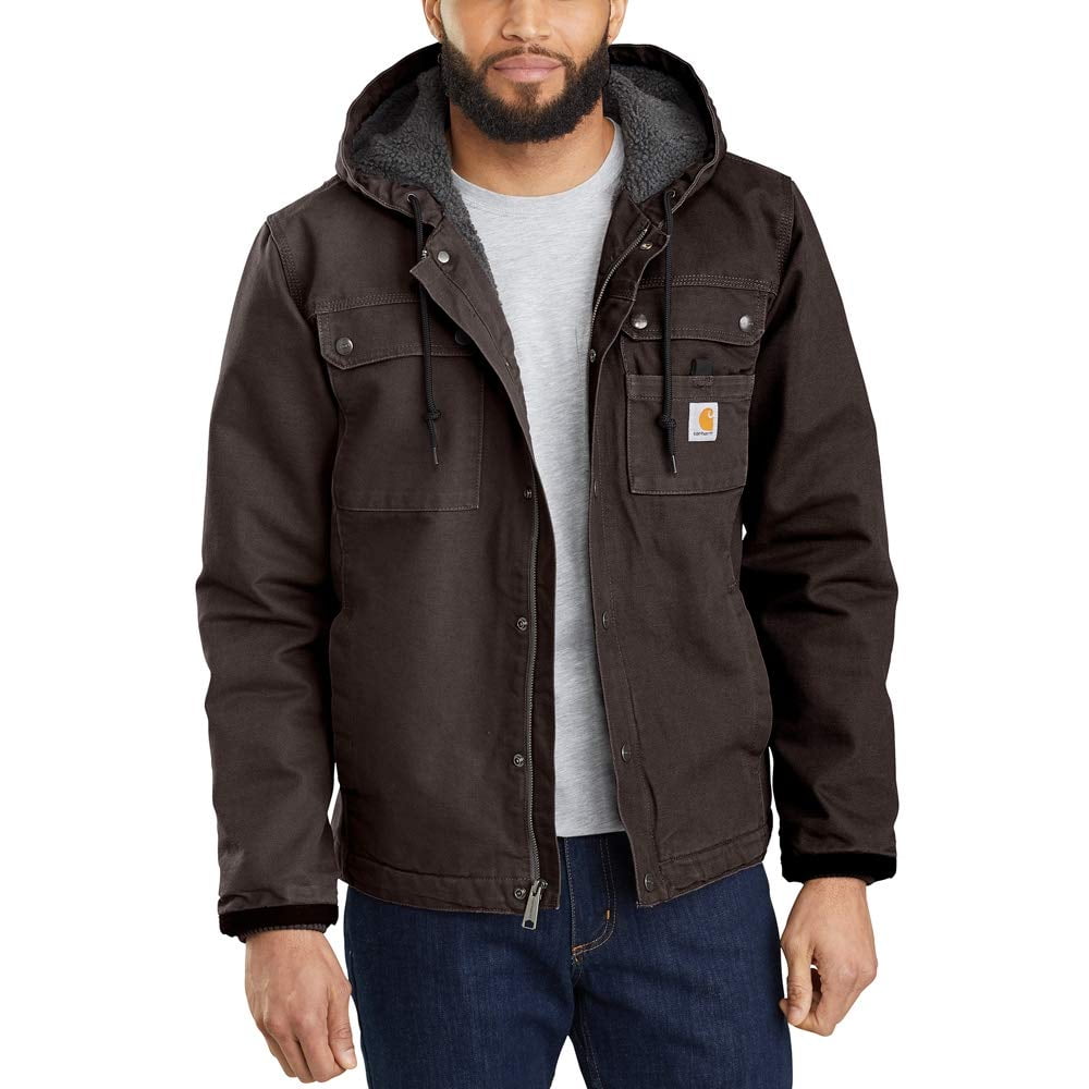 Chaqueta Carhartt Bartlett Para Hombre (tallas Grandes Y Altas) Marrón Oscuro