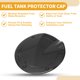 thumbnail image 4 of Tapón de la puerta del depósito de combustible para Toyota Tundra 2022-2025 Cubierta de la tapa del depósito de combustible tipo adhesivo negro ABS, 4 of 6