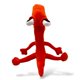 thumbnail image 5 of Peluche Plushy Paradise, ultrasuave, bonito y tierno, rojo, 5 of 5