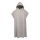 thumbnail image 3 of Poncho de microfibra para surf, toalla cambiante, toalla de playa con capucha, toalla de natación de secado rápido para vacaciones, baño al aire libre Gris, 3 of 5