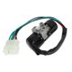 thumbnail image 3 of Unique Bargains Cerradura de Encendido de Seguridad para Motocicleta Scooter con 5 Cables y Juego de 2 Llaves para GY6 125, 3 of 6