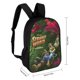 thumbnail image 2 of Un Mundo Extraño-theme Backpack, Campus style schoolbag Bookbag with Adjustable Shoulder Straps And Large Zip Compartment, Unisex Travel Bags., 2 of 6