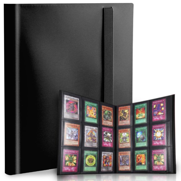 Portacartas PUPTILY de 360 cartas, negro