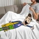 thumbnail image 3 of Hombre Servilleta anti-pilling, suave, ligera, esponjosa y acogedora de lujo para hogar y cocina – Perfecta para niños y adultos,110x70cm, 3 of 6
