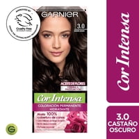 Coloración Cabello 3.0 Castaño Oscuro  Cor Intensa Garnier