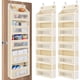 thumbnail image 1 of Organizador De Puerta 5 Estantes Para Colgar Paquete De 2 Color Beige, 1 of 8