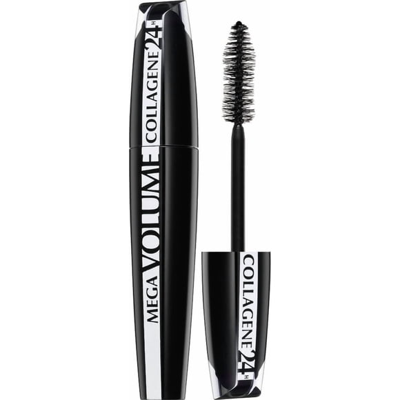 Máscara L'Oreal Paris Mega Volume Colagene 24 Hrs Extra Black