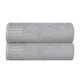 thumbnail image 1 of Toalla de baño GLAMBURG 71 cm × 140 cm Pack de 2 gris claro, 1 of 9