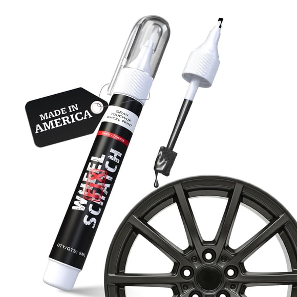 Pintura para Llantas - Reparación de Rayones Gris Mate 9 ml (Lapicero)