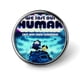 thumbnail image 1 of Insignia de Botón Redondo Desmarcar Perdimos a Nuestro Humano 2.8 cm, 1 of 6
