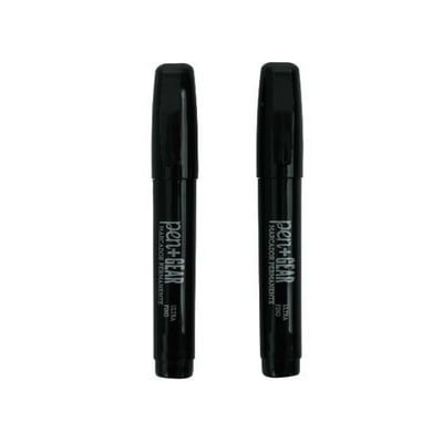 Marcador Permanente Fino 2 Unidades 1 Un Pen&Gear